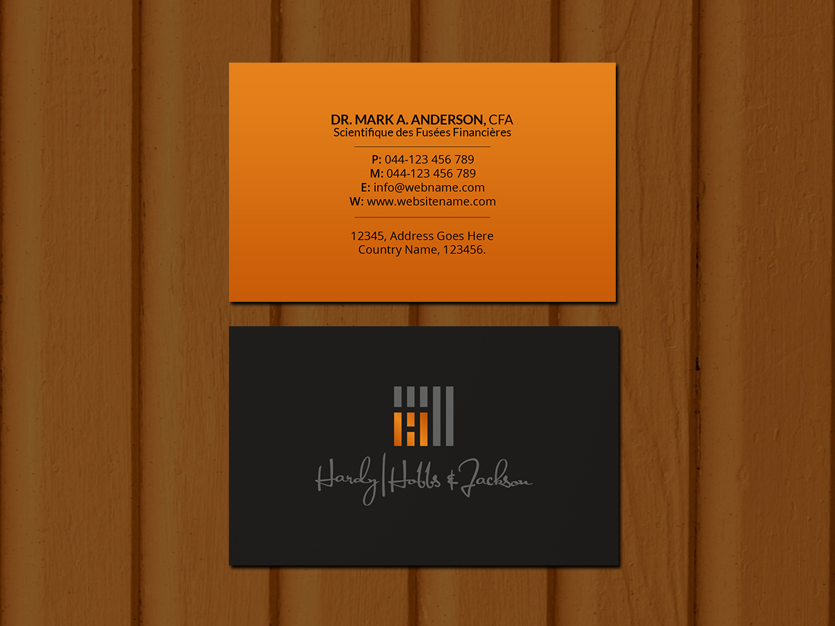 Business Card Design by Creations Box 2015 for this project | Design #22528334