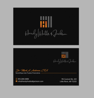 Hardy|Hobbs & Jackson business card contest | Diseño de Tarjeta de Presentación por sabbir049