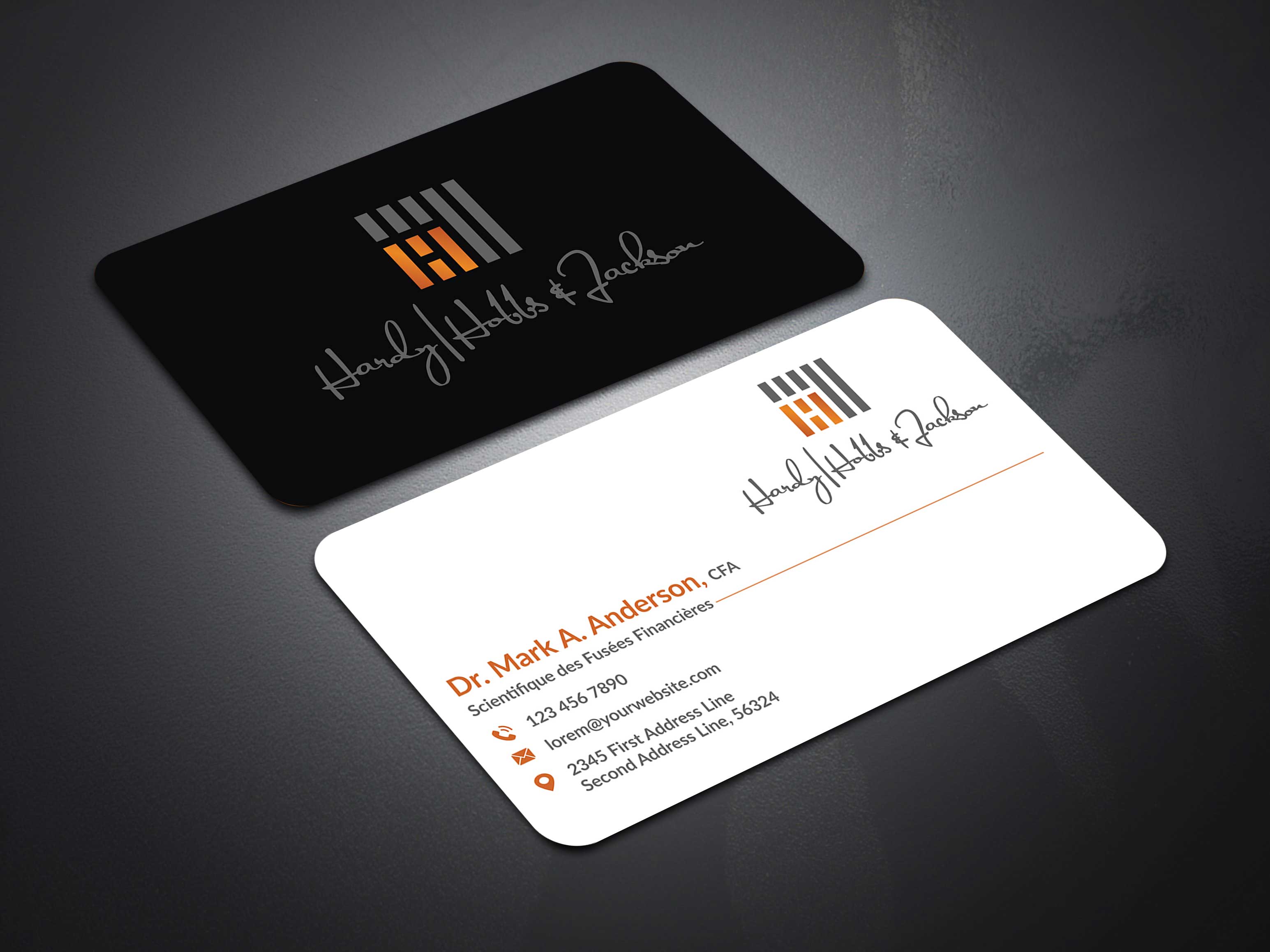 Visitenkarten-Design von Musa. A für dieses Projekt | Design #22533462