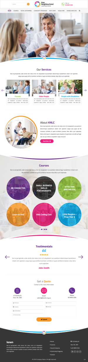 Web Design par pb pour ce projet | Design : #22541720