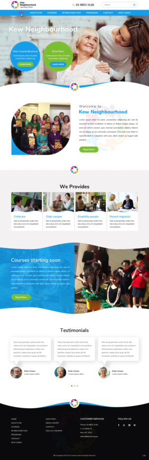 Web Design par pb pour ce projet | Design : #22541722