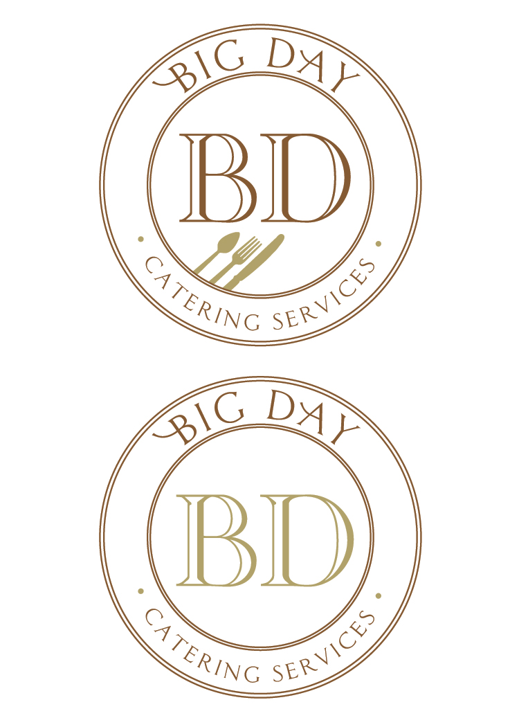 Logo-Design von simple te design für Big Day   catering | Design #60217
