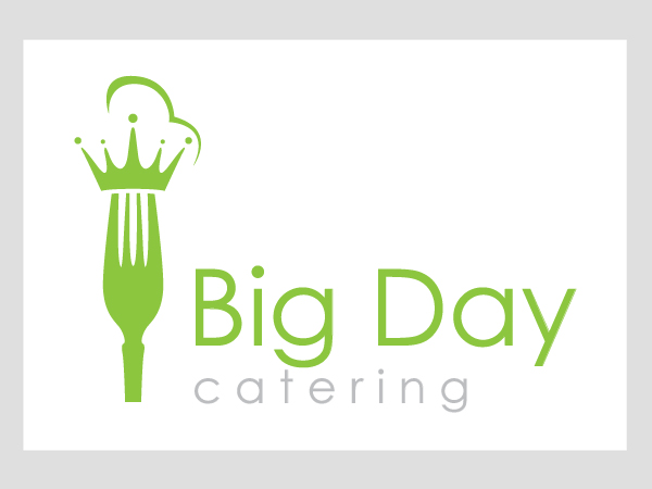 Logo-Design von Christine Plumb für Big Day   catering | Design #61820