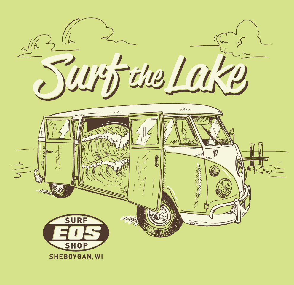 Design de T-shirt par obidesignfactory pour EOS Surf Shop | Design #3100165