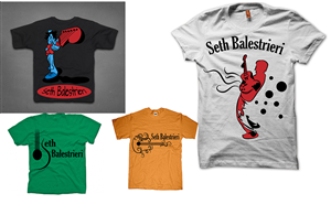 T-shirt Design by dejanmalzarkov1 for SethBalestrieriMusicManager | Design #3016082