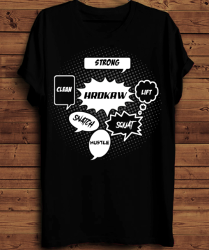 HRDKAW Comic Inspired Shirt Design | T-shirt Design by creative gravity