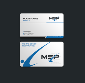 Business Card Design by Riz' for Blue Zone Sports | Design: #22527926