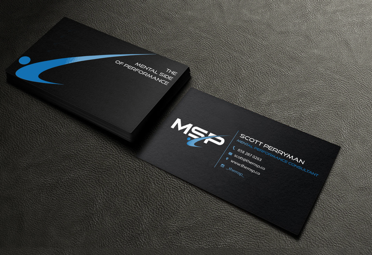 Business Card Design by Riz' for Blue Zone Sports | Design #22528348