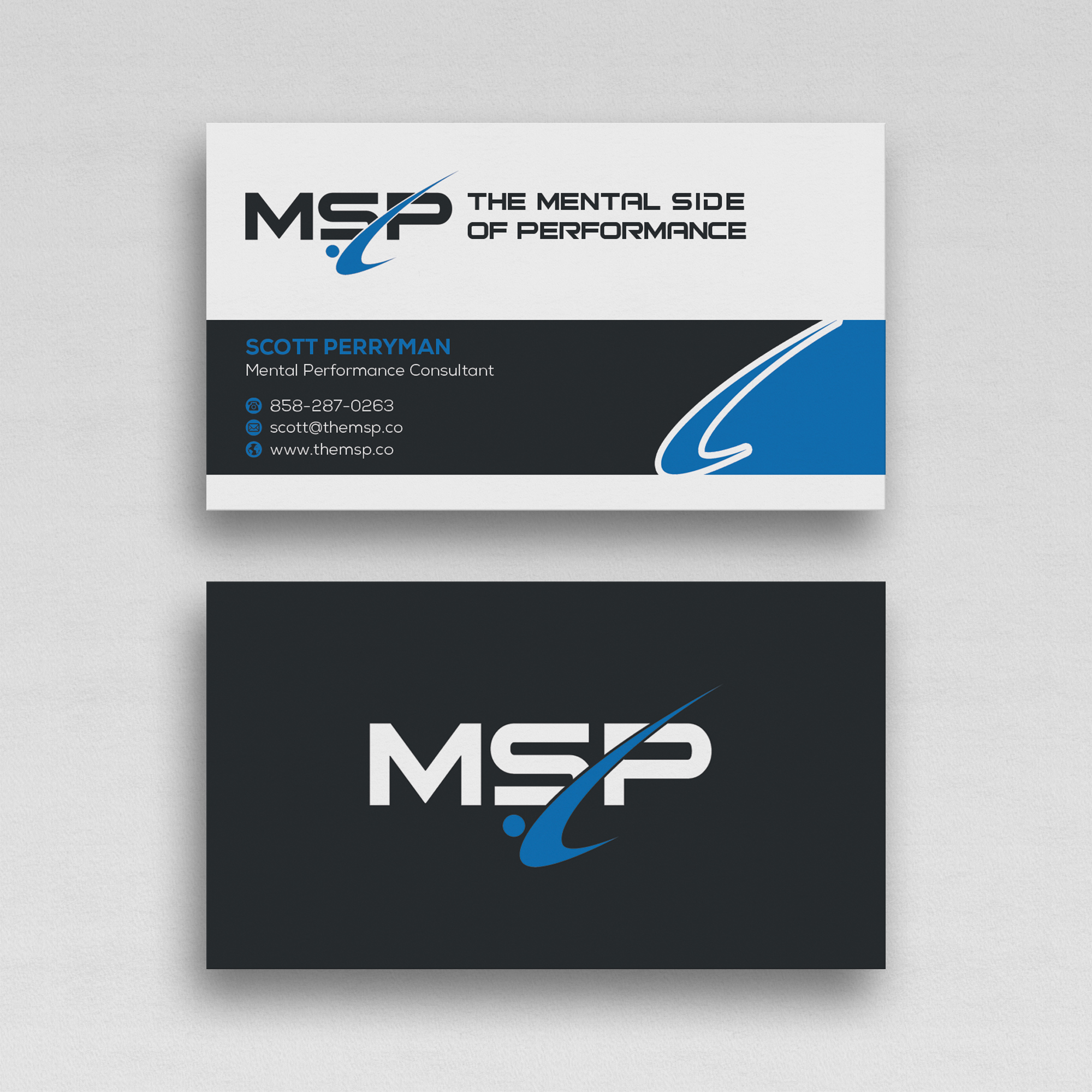 Business Card Design by WebixBD for Blue Zone Sports | Design #22528526