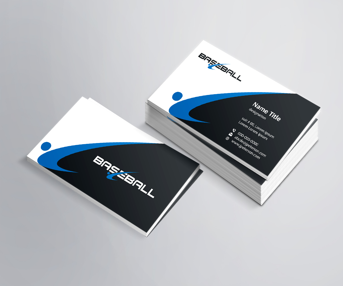 Business Card Design by Isnah Logo for Blue Zone Sports | Design #22525498