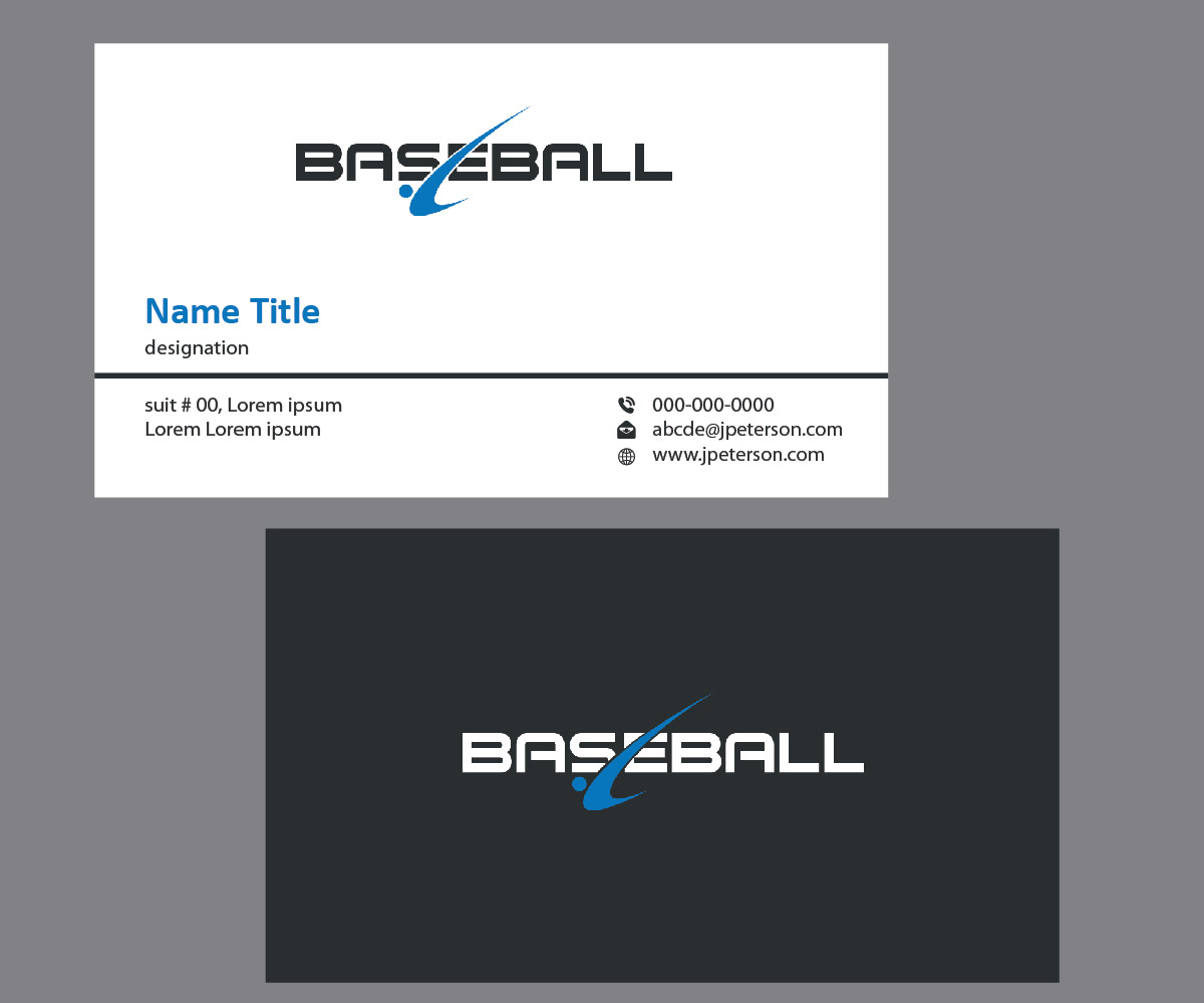 Business Card Design by AMGraphix for Blue Zone Sports | Design #22525502