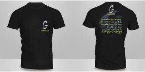 EDGY ACTION  ORIENTED T-SHIRT  Design | T-Shirt-Design von Kero