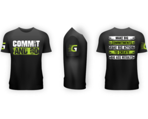 EDGY ACTION  ORIENTED T-SHIRT  Design | T-Shirt-Design von Vallerie L.