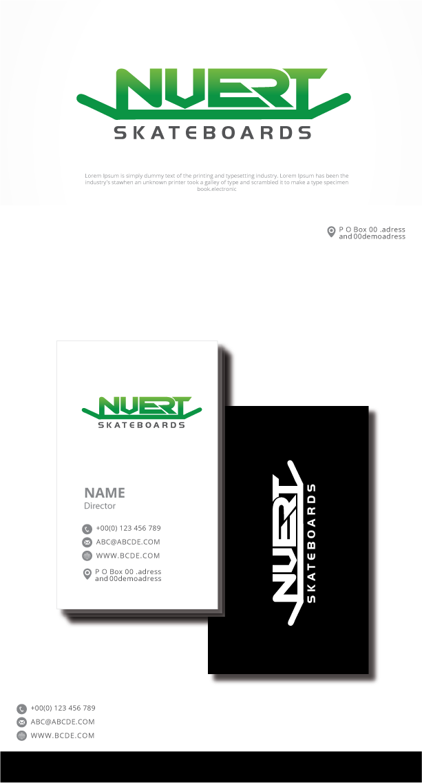 Logo-Design von graphicevolution für nVert Sports | Design #22532149