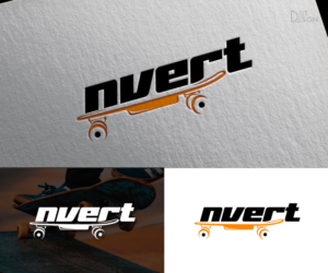 nvert or nvert skateboards or nothing if the design fits the company image | Logo Design by Dot Design 3