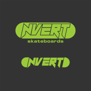 nvert or nvert skateboards or nothing if the design fits the company image | Logo Design by Gerald Design 3