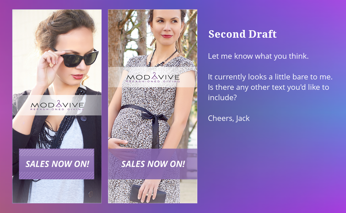 Banner Ad Design by Jack A for Modavive | Design #2975084