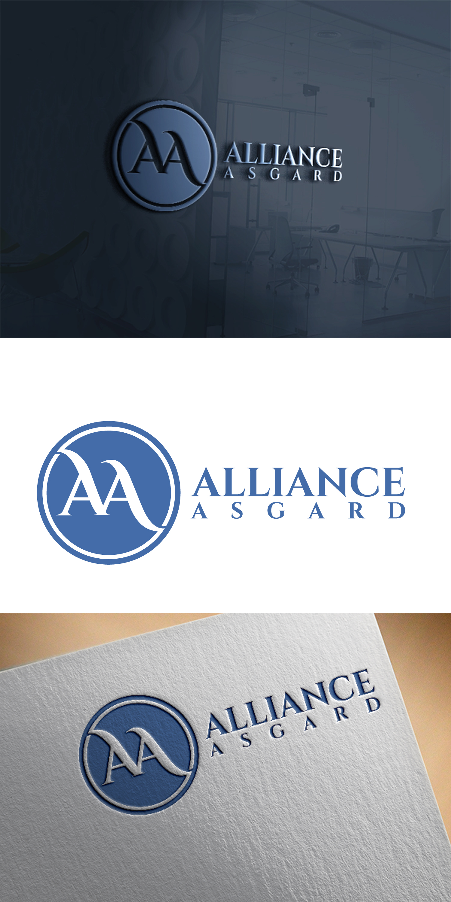 Logo Design by Tonmoyy for Asgard Alliance Software inc. | Design #22577101
