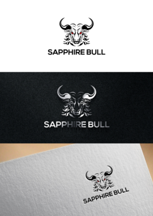 Sapphire Bull  | Logo Design by DesIcon