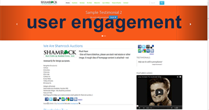 Wordpress Design by theREALgone84 for AuctionServices.com, Inc. | Design: #2970572