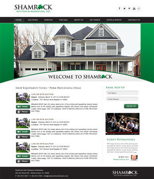 Wordpress Design by webxvision for AuctionServices.com, Inc. | Design: #2986970