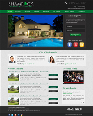 Design Wordpress par webxvision pour AuctionServices.com, Inc. | Design #2987107