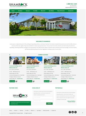 Wordpress Design by pb for AuctionServices.com, Inc. | Design: #2978652