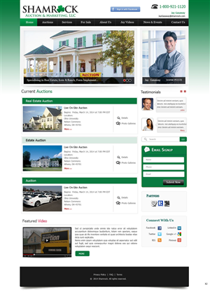Wordpress Design by pb for AuctionServices.com, Inc. | Design: #2978668