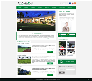 Wordpress Design by pb for AuctionServices.com, Inc. | Design: #2988983