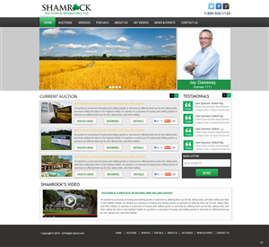 Wordpress Design by pb for AuctionServices.com, Inc. | Design: #2989000