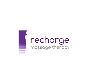Logo-Design von Hiccups Design für Recharge Massage Therapy | Design: #703834
