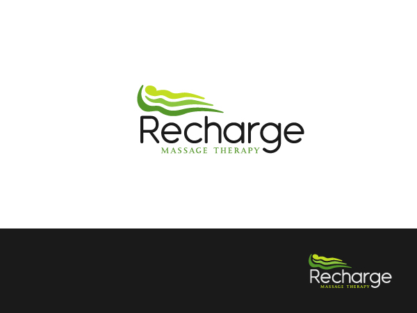 Logo Design by Cflo for Recharge Massage Therapy | Design #711242