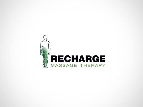 Logo Design by Omega for Recharge Massage Therapy | Design #709456