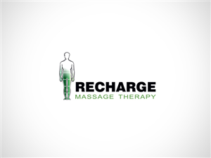 Logo-Design von Omega für Recharge Massage Therapy | Design: #709456