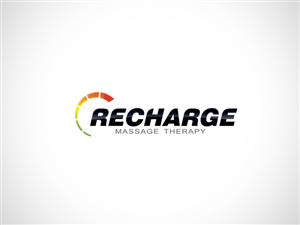 Logo-Design von Omega für Recharge Massage Therapy | Design: #709457
