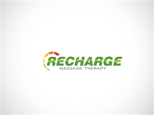 Logo-Design von Omega für Recharge Massage Therapy | Design: #709458