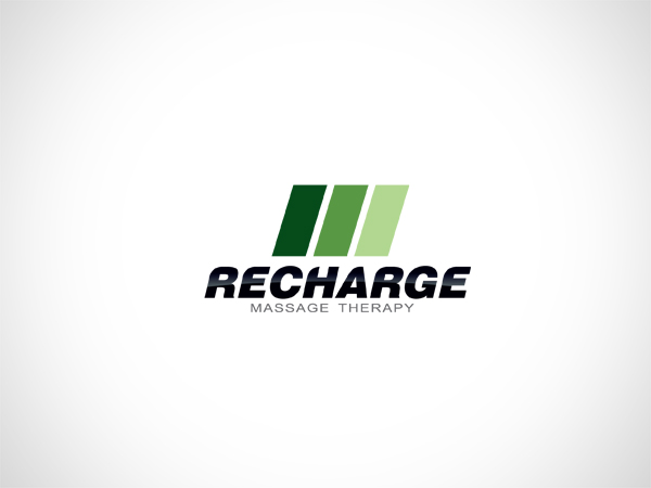 Logo Design by Omega for Recharge Massage Therapy | Design #709459