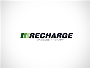 Logo-Design von Omega für Recharge Massage Therapy | Design: #709461