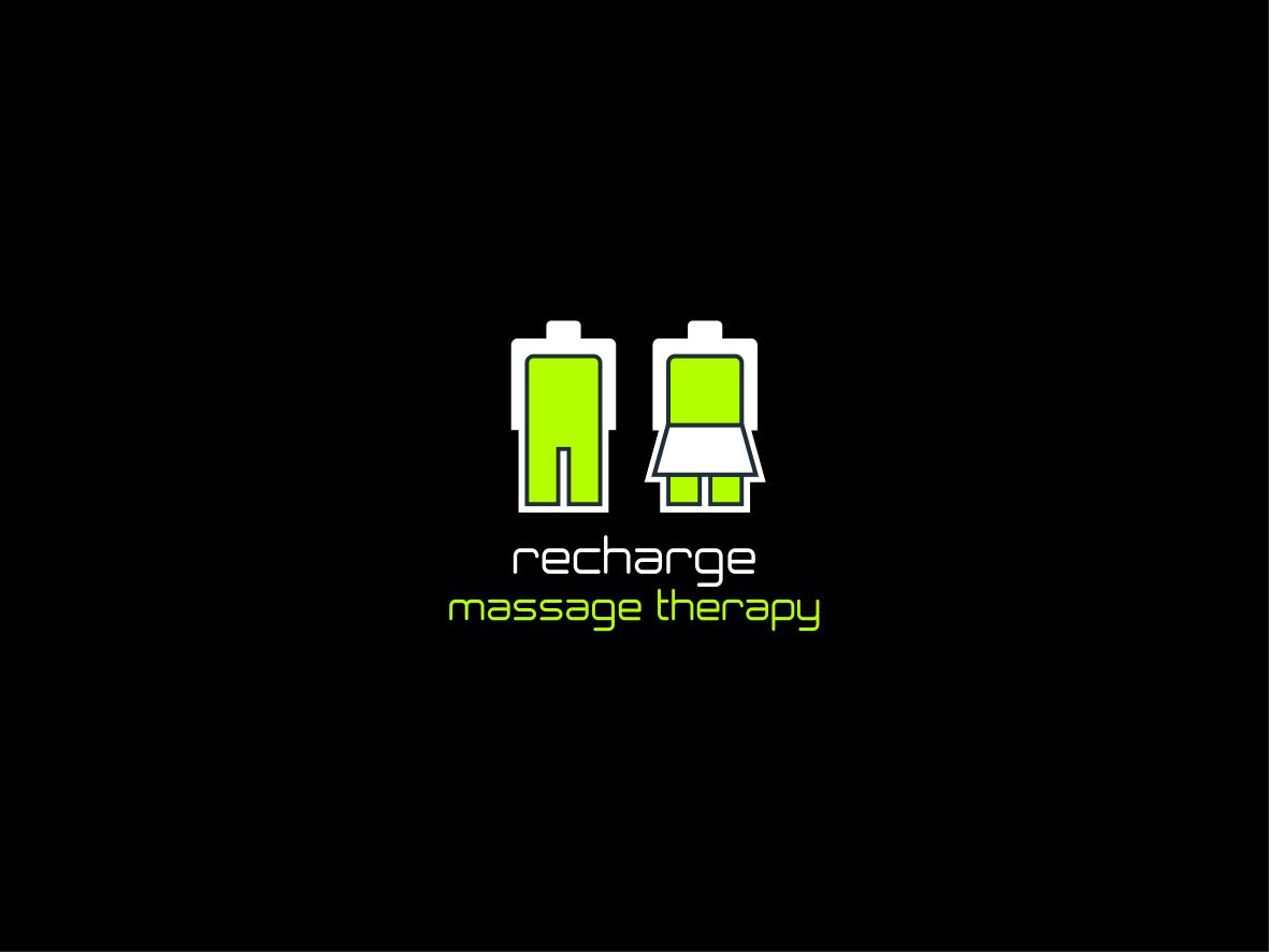 Logo-Design von alexis alemán für Recharge Massage Therapy | Design #705955