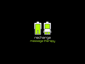Logo-Design von alexis alemán für Recharge Massage Therapy | Design: #705955