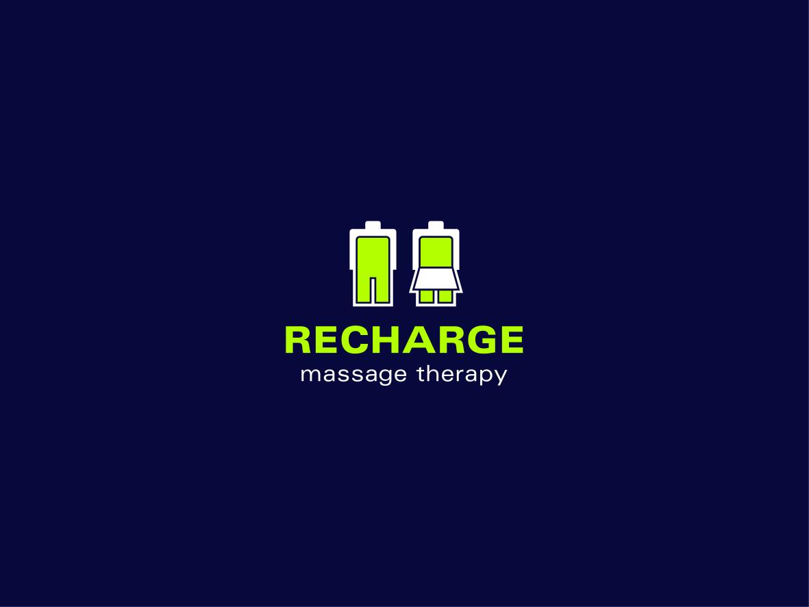 Logo Design by alexis alemán for Recharge Massage Therapy | Design #707483