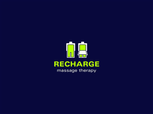 Logo-Design von alexis alemán für Recharge Massage Therapy | Design: #707483