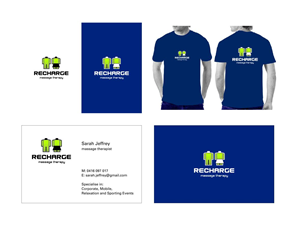 Logo-Design von alexis alemán für Recharge Massage Therapy | Design: #716959