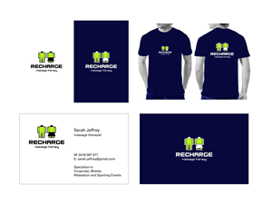 Logo-Design von alexis alemán für Recharge Massage Therapy | Design: #717382