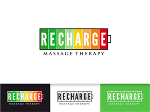 Logo-Design von Atvento Graphics für Recharge Massage Therapy | Design: #705346