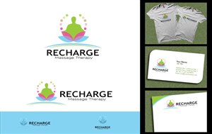 Logo-Design von Ambrech für Recharge Massage Therapy | Design: #711358