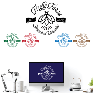 Logo Design by @gus for Firefly Farms Botanical Wonders | Design: #22530758