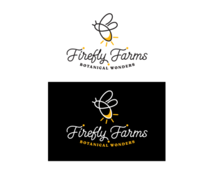 Firefly Farms / Botanical Wonders / Organic Artisanal Hemp / Est. 2019 | Diseño de Logo por Buck Tornado