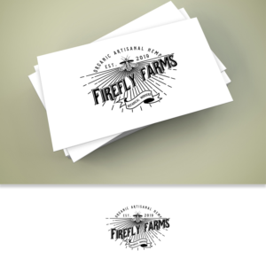 Firefly Farms / Botanical Wonders / Organic Artisanal Hemp / Est. 2019 | Design de Logo par ClearDesign