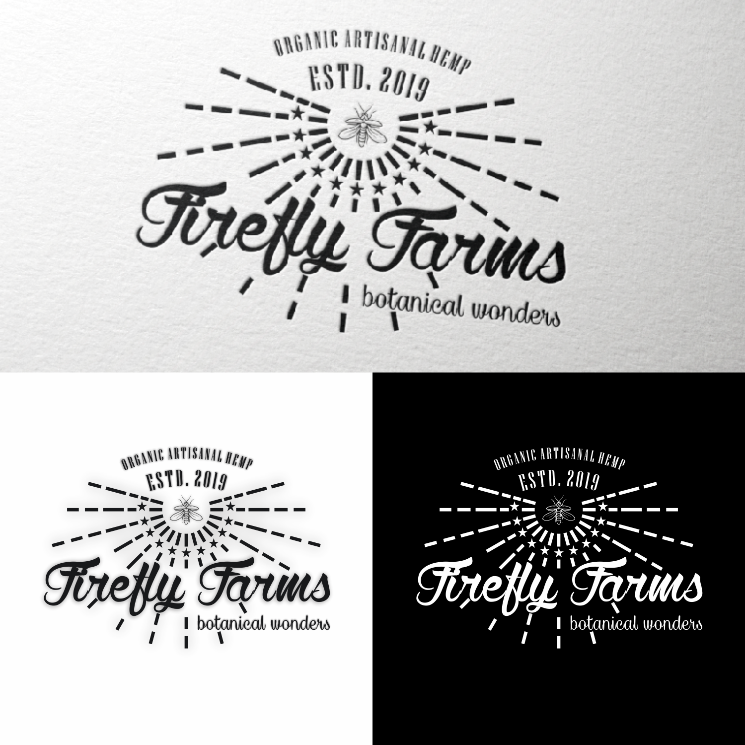 Logo Design by bajingan for Firefly Farms Botanical Wonders | Design #22541640